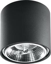 Laelamp Sollux Tiube, 40 W, GU10, must