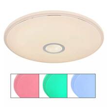 Nutikas LED laelamp GLOBO Connor, 30W, 3000-6500K, RGB, 3400lm, 50 cm, puldiga/AP