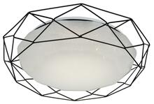 Laelamp Candellux Sven, LED, 43 x 43 cm, must