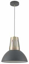 Rippvalgusti GTV Artemia L, 2324, 40 W, E27, 34,5 cm, must