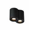 Laelamp Maxlight BASIC ROUND, must, topelt