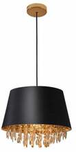 Laelamp GTV Nesto 5994, 40 W, E27, IP20, 30 cm, must/kuldne
