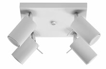 Laevalgusti Sollux RING 4, 4xGU10, 40 W, valge