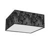 Laelamp Milagro Satino, 3xE27, 60W, 50 cm, must/hõbedane