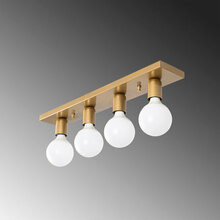 Laelamp Opviq Mirro, 12232, kuldne, metallkorpus