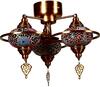 Laelamp Asir Yeni, 3xE27, 40W, messing