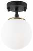 Laevalgusti Opviq Atmaca, 10210, 15 W, E14, must antiikne