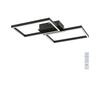 Laevalgusti Rabalux Ludano 71032, LED, 40W, 230V, must, RGB, dimmerdatav