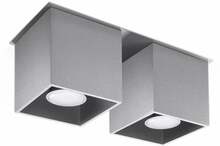 Laelamp Sollux QUAD 2, 2xGU10, 40 W, hall