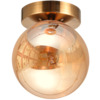 Laelamp G.LUX Amber GT-380-1C-AB, 1xE27, 15 x 17,5 cm, ilma lambipirnita