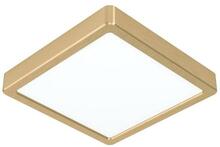 Laelamp Eglo Fueva5 Square, 17 W, LED, 3000 K, 2000 lm, kuldne