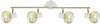 Laelamp Candellux Oslo 4, 94-61812, 4xE14, 40W, valge/kuldne