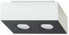 Laelamp Sollux Mono 2, 2x40W, GU10, valge