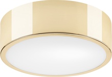 Laelamp Lamkur Dante 43883, 1xE27, 60W, d. 26 cm, kuldne/valge