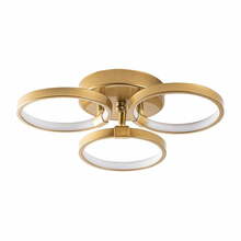 Laelamp Opviq Halka-13311, kuldne, metallist korpus