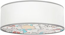 Laste laelamp Candellux Kiddy, 2xE27, 40W, valge/beež