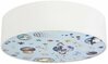 Laste laelamp Candellux Kiddy, 2xE27, 40W, 38 cm, valge/sinine