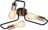 Laelamp Candellux Herpe, 3xE27, 60W, 230V, must