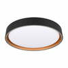 Laelamp Trio Felis, R64391080, LED, 24 W, 2700-6500 K, must, ø 40 cm