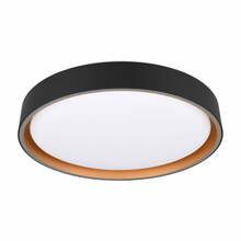 Laelamp Trio Felis, R64391080, LED, 24 W, 2700-6500 K, must, ø 40 cm