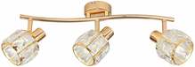 Laelamp Candellux Dubai, 3xE14, 40W, 230V, roosa kuld