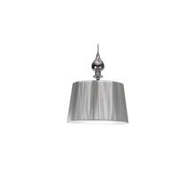 Ripplamp Candellux Gillenia, 5531-07155, 1xE27, 60W, hõbedane