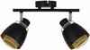 Laelamp Candellux Lighting Aleksandria, 80 W, E14, must, 41.5 x 10 cm