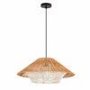 Rippvalgusti Candellux Lighting Africa 50, 1xE27, 40W, 50 cm, pruun/kreem