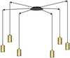 Rippvalgusti Emibig Traker 6, 10 W, GU10, BL/Gold
