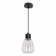 Rippvalgusti Candellux Moldo, 1xE27, 40W, must, ø 12 cm
