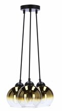 Rippvalgusti Candellux Nubian, 3x60W, E27, must