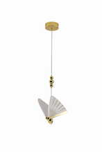 Rippvalgusti Light Prestige Mariposa, LP-1715/1P, 8 W, LED, 3000-6000 K, läbipaistev kuld