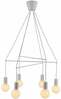 Rippvalgusti Candellux Alto, 36-70920, 6xE27, 6x6W, valge matt