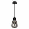 Rippvalgusti Candellux Moldo, 1xE27, 40W, must/suitsuhall, ø 12 cm