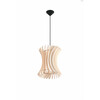 Rippvalgusti Sollux Oriana, 1xE27, 60W, must/pruun