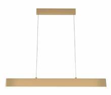 Rippvalgusti Maytoni Step P010PL-L23G3K, LED, 23W, 3000K, 91 cm, kuldne