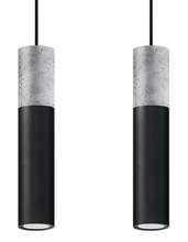 Rippvalgusti Sollux Borgio 2, 2xGU10, 40W, must