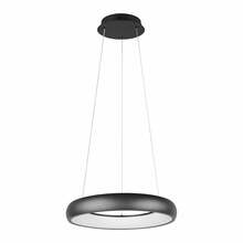 Riputatav LED valgusti Trio Cardona, 29 W, 3300 lm, 2300/3000/4000K, DIM, 45x150 cm, matt must