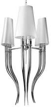 Rippvalgusti Azzardo Diablo 3 Big, AZ1232, 6xE14, 11W, 230V, valge