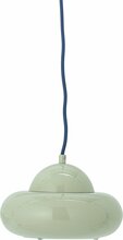 Rippvalgusti Bloomingville Bubble, ø 22 cm, metall, roheline