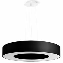 Rippvalgusti Sollux Saturno Slim 50, 60 W, E27, must