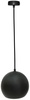 Rippvalgusti Candellux Flen, 5550101263, 1xE27, 40 W, d. 20 cm, must