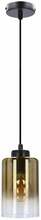 Rippvalgusti Candellux Lighting Aspra 31-16256, 60 W, E27, must, ø 10 cm
