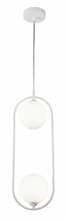 Rippvalgusti Maytoni Ring MOD013PL-02W, 2xG9, 25W, valge