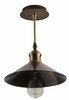 Rippvalgusti Opviq Berceste N-658, 40 W, E27, pronks, ø 24 cm