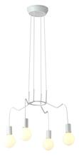 Rippvalgusti Candellux Basso, 5534-71002, 4xE27, 40W, valge