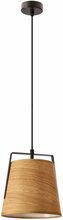 Rippvalgusti Candellux Milbury, 1xE27, 40W, pruun