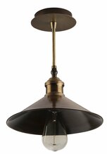 Rippvalgusti Opviq Berceste N-658, 40 W, E27, pronks, ø 24 cm