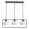 Rippvalgusti Candellux Lighting Zodiac, 33-26828, 3x40W, E27, must/valge