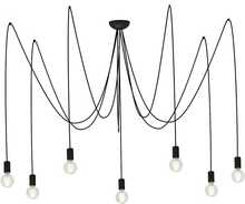 Rippvalgusti Nowodvorski Spider 6785, E27, 7x60W, must